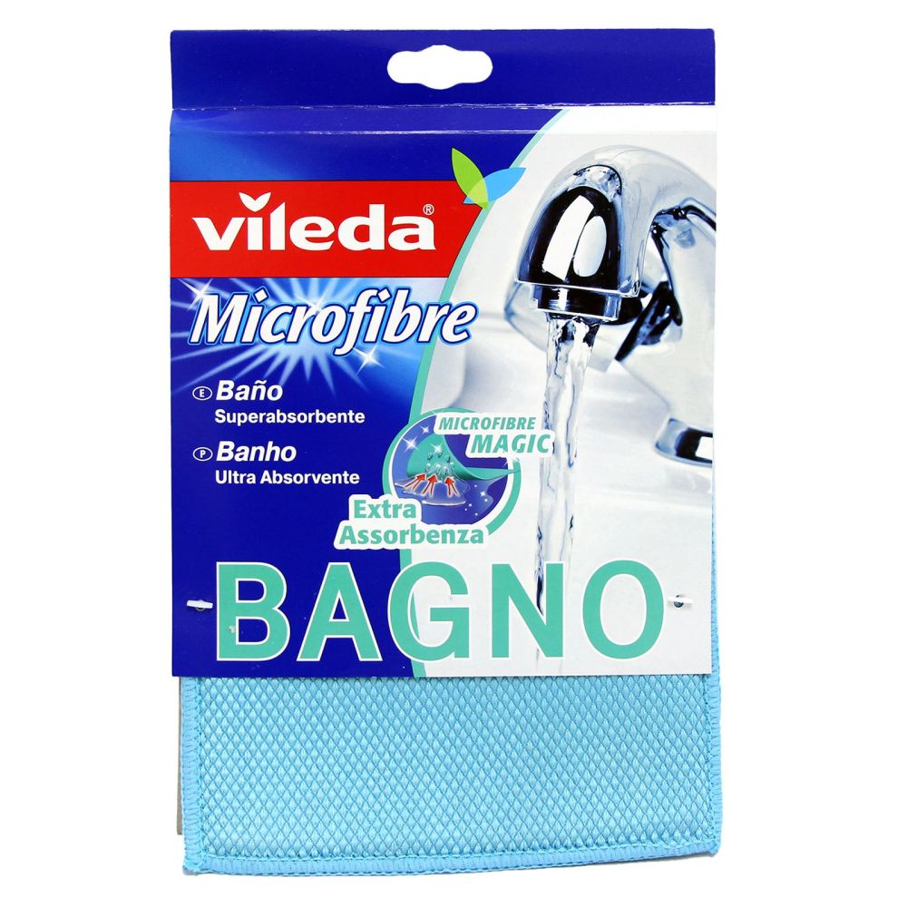 Wenko Spugna per stoviglie Miko microfibra Grigio / Blu 2 pz.