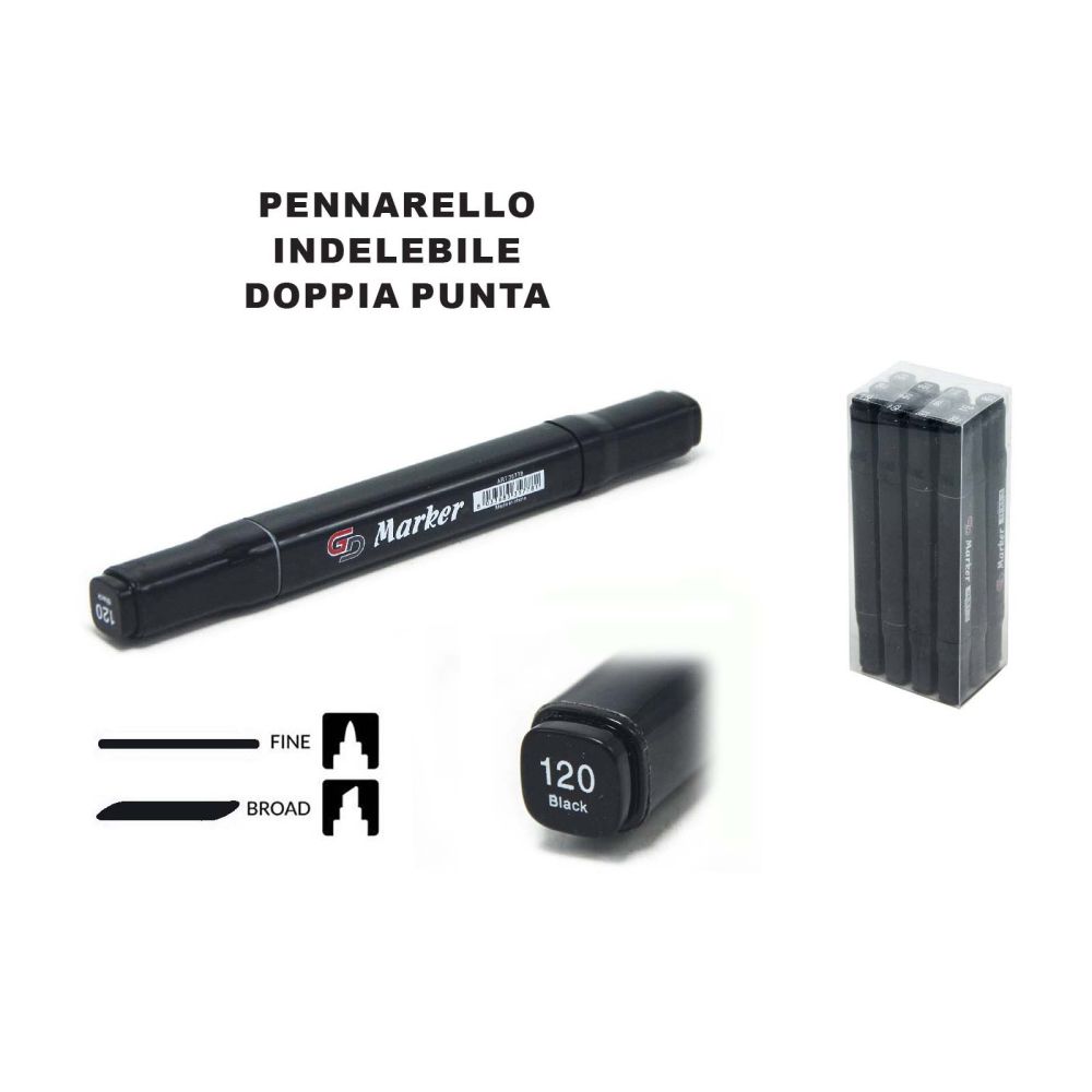 Pennarello nero per marchi auricolari