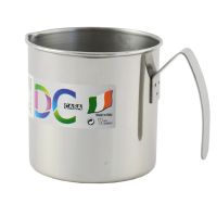 Bricco lattiera bombata in acciaio inox diametro 7cm 1-2 tazze